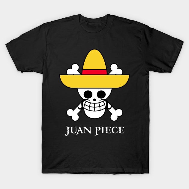 Juan Piece - Pirate King T-Shirt by Sachpica